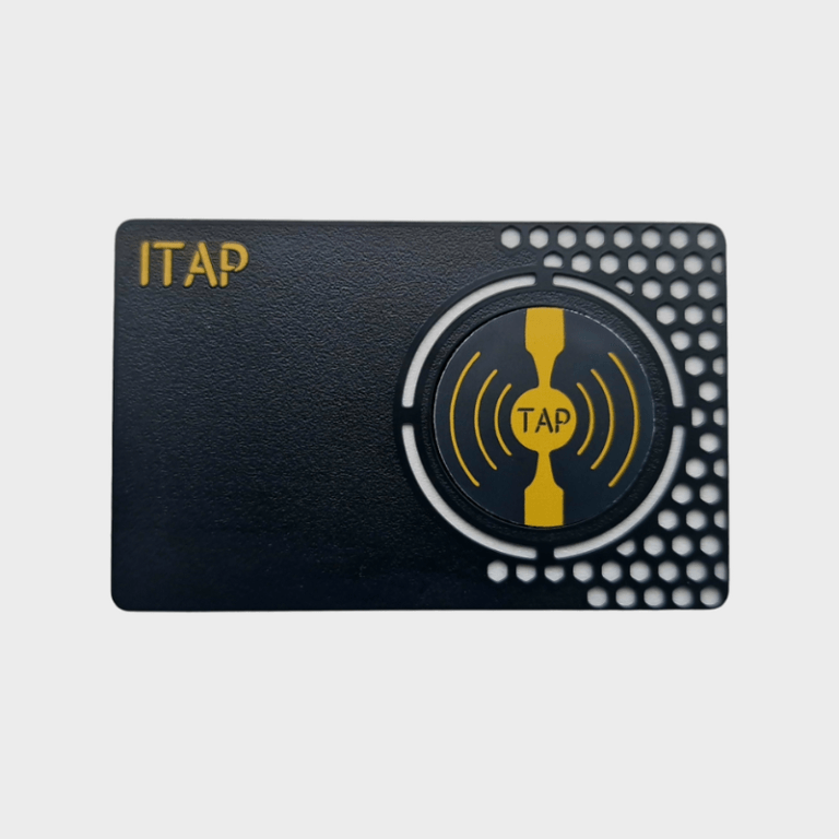 ITAP Premium Black Business Card Front Side