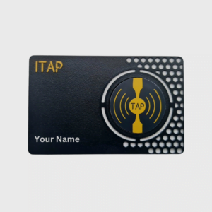 ITAP Premium Black Smart Business Card