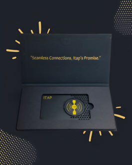 Black NFC Metal Business Card