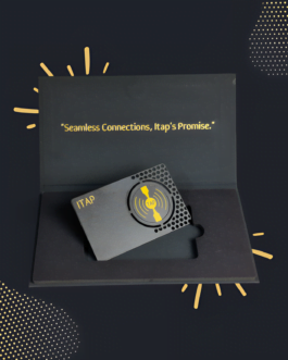 Black NFC Metal Business Card