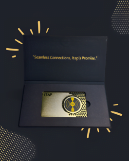 Gold NFC Metal Business Card